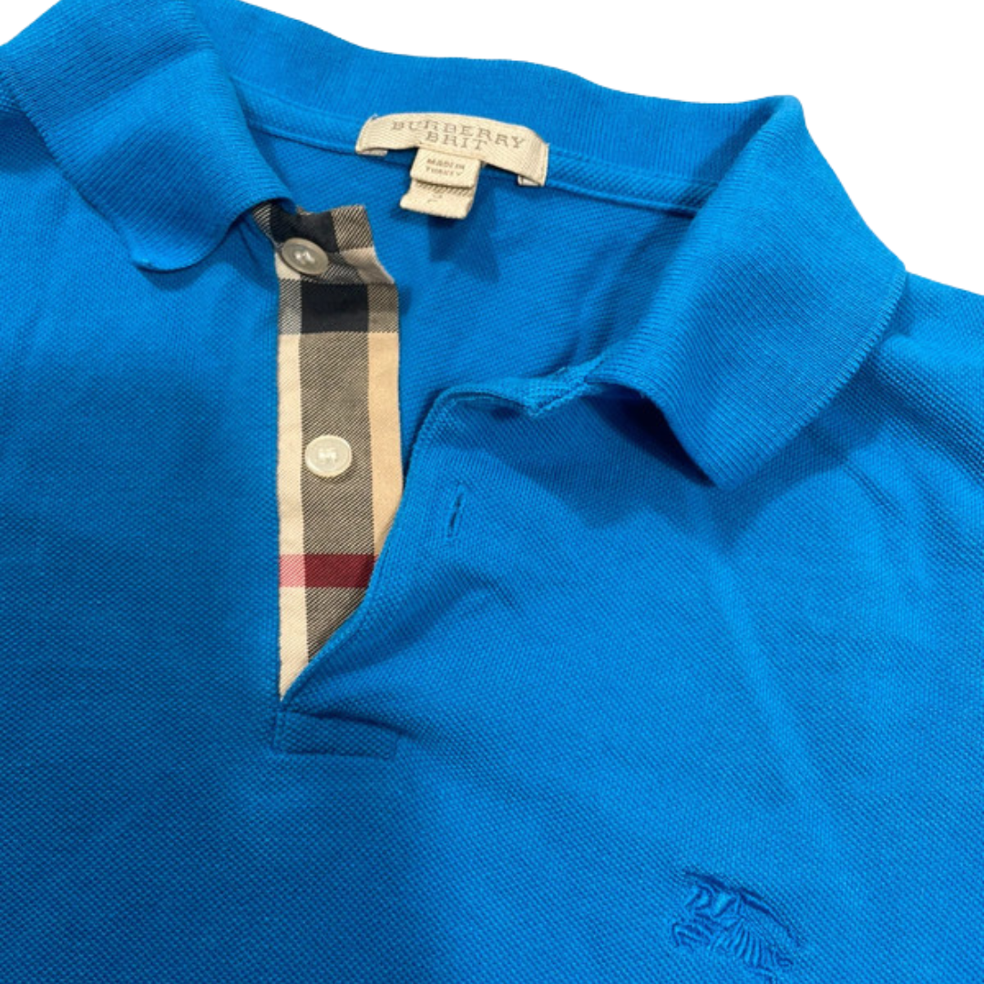 Burberry Polo Shirt (Blue)