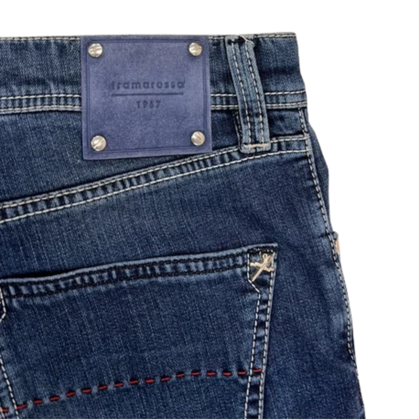 Tramarossa Leonardo Slim-fit Jeans (Navy)