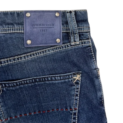 Tramarossa Leonardo Slim-fit Jeans (Navy)