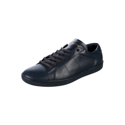Saint Laurent Low Top Sneakers (Navy)