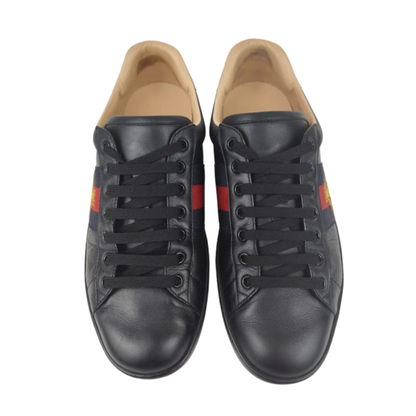 Gucci Ace Sneakers (Black)