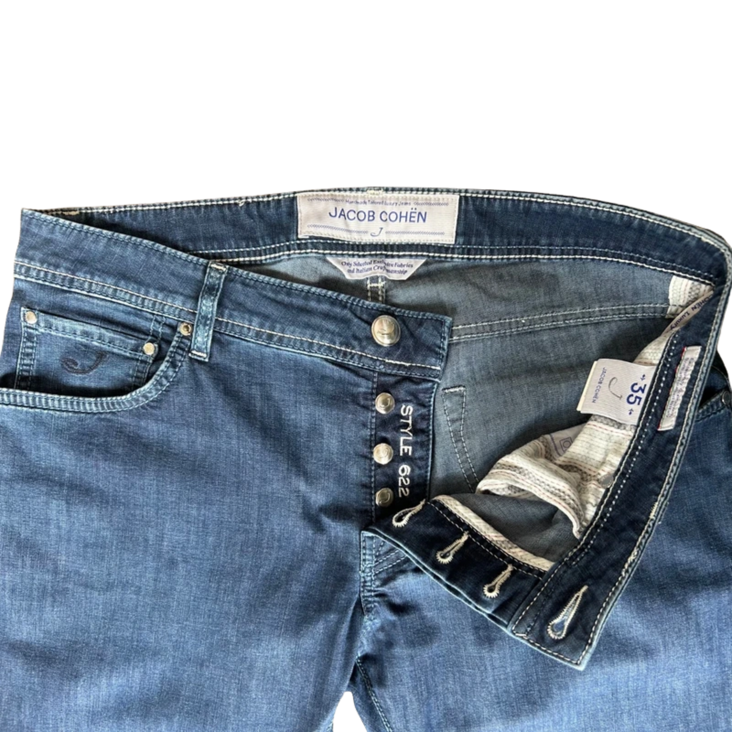Jacob Cohën 622 Slim fit Jeans (Navy)