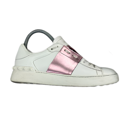 Valentino Open Sneakers (Pink) (Womens)
