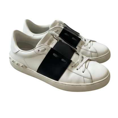 Valentino Garavani Open Sneakers (White Black)