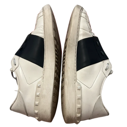Valentino Garavani Open Sneakers (White Black)