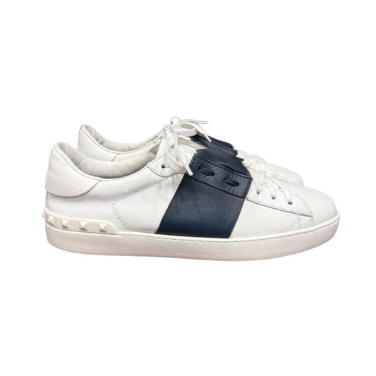 Valentino Open Sneakers (White black)