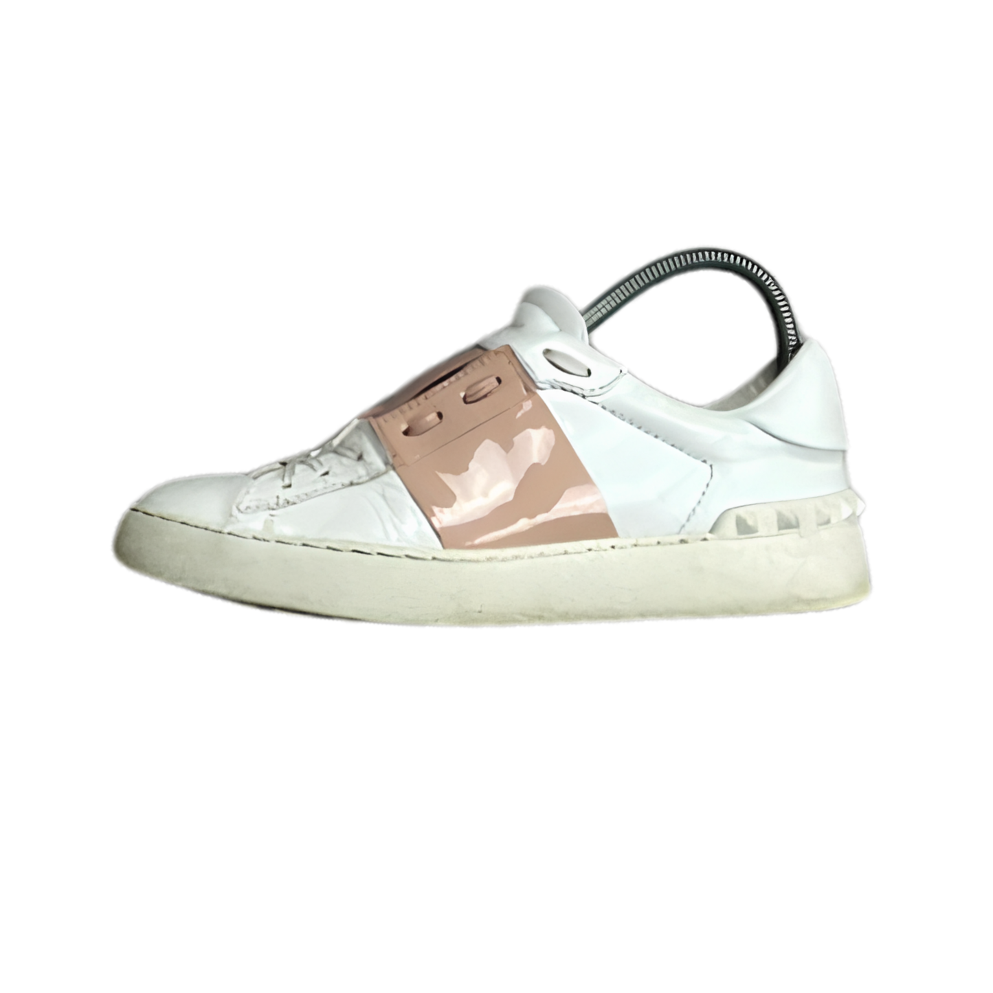 Valentino Open Sneakers (Pink) (Womens)