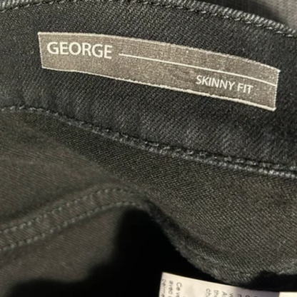 Dondup Geroge Slim Fit Jeans (Black)