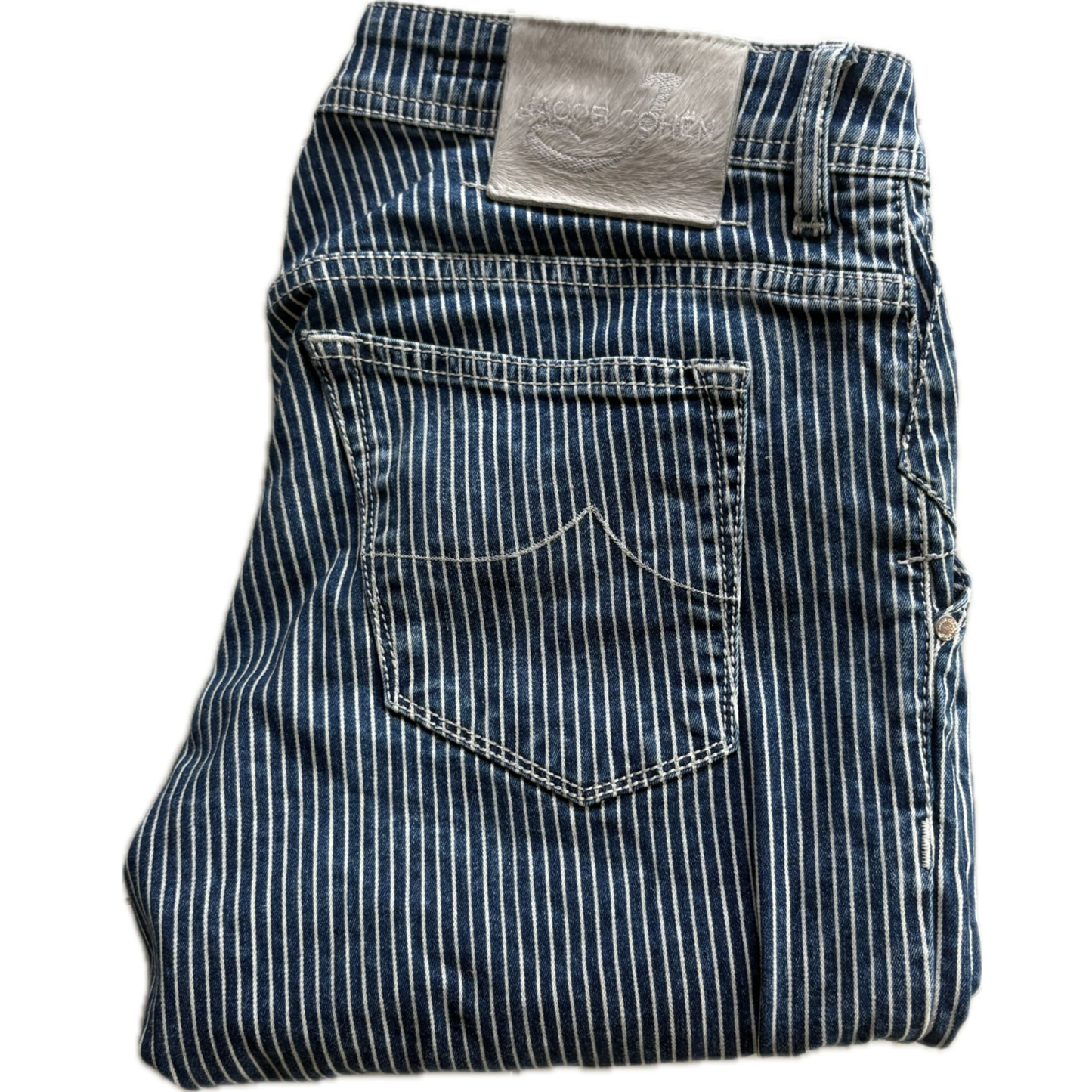Jacob Cohën 613 Slim Fit Jeans (Stripe)