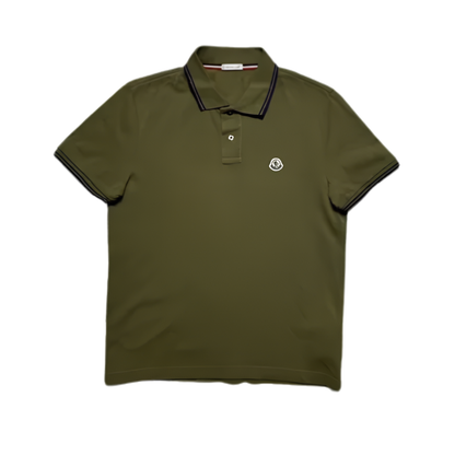 Moncler Maglia Polo Shirt (Khaki)