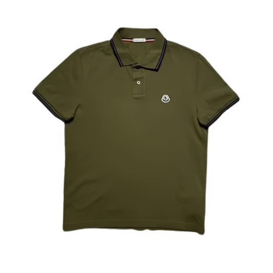 Moncler Maglia Polo Shirt (Khaki)