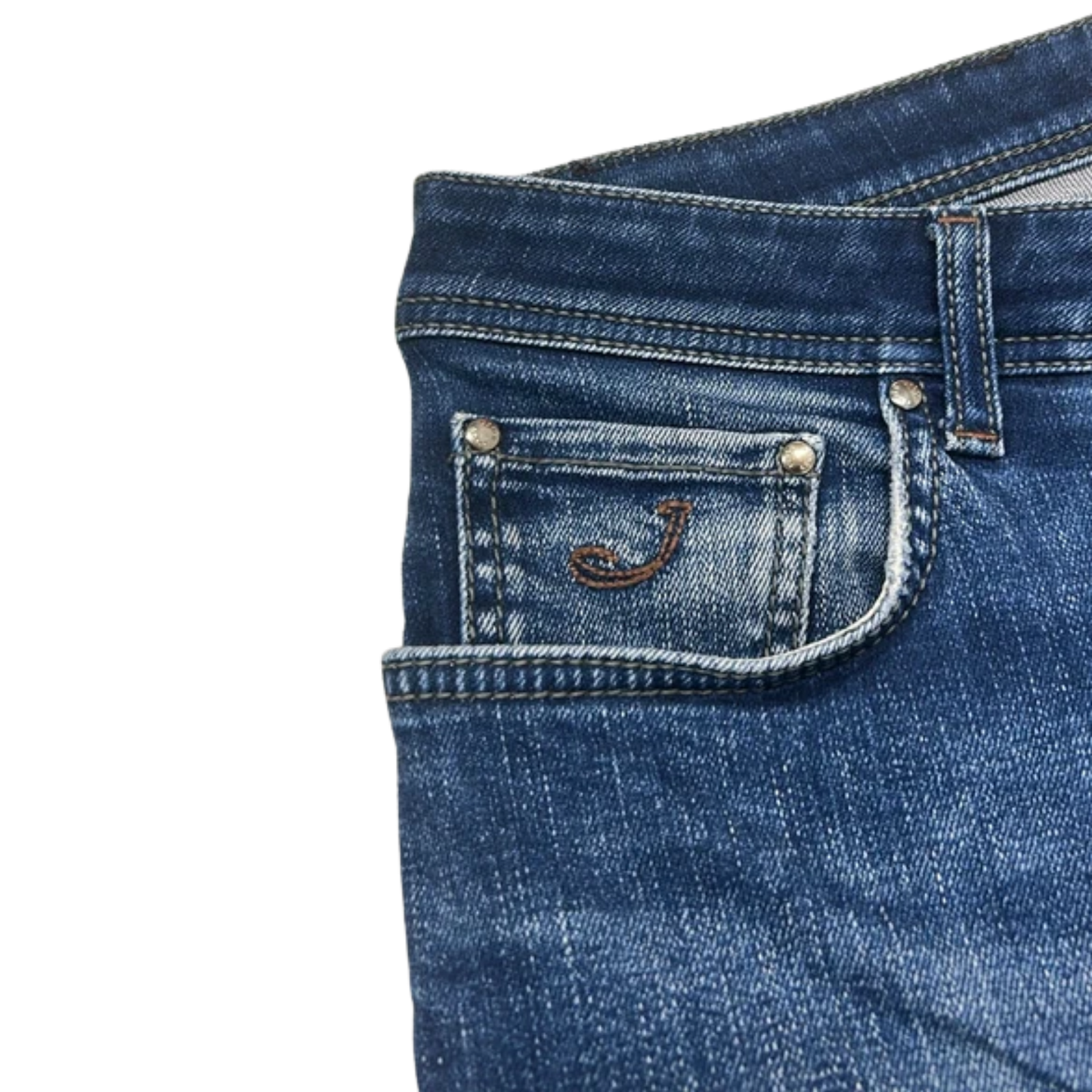 Jacob Cohën Bard Slim Fit Jeans (Navy)