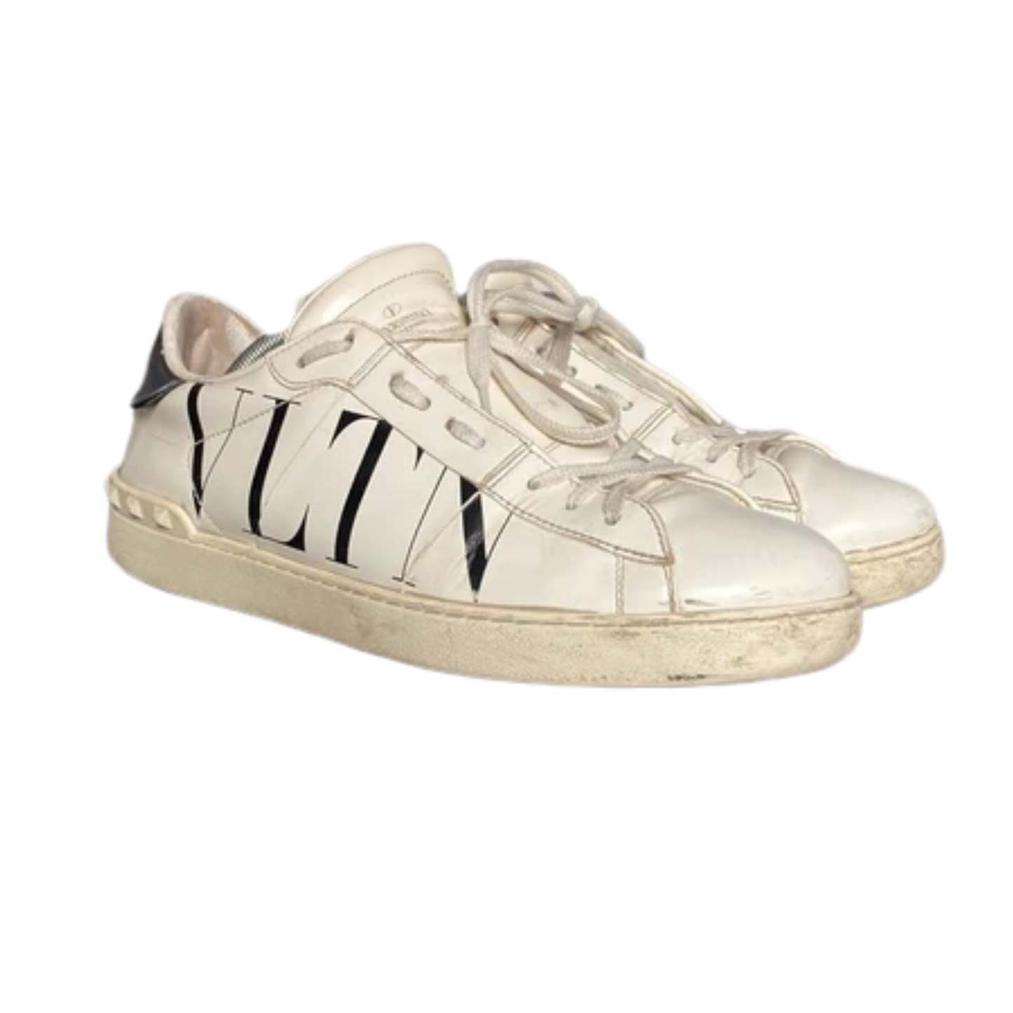 Valentino Garavani Open Sneakers (White Black)