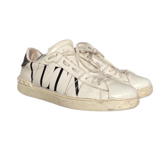 Valentino Garavani Open Sneakers (White Black)