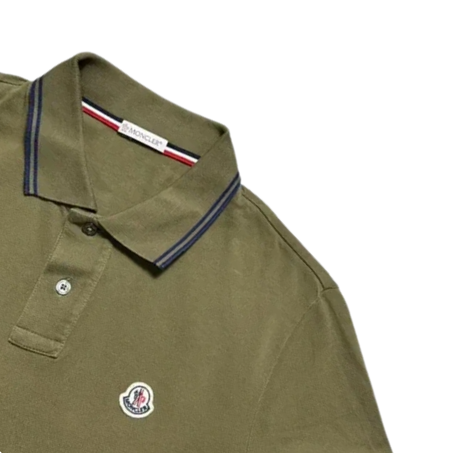 Moncler Maglia Polo Shirt (Khaki)