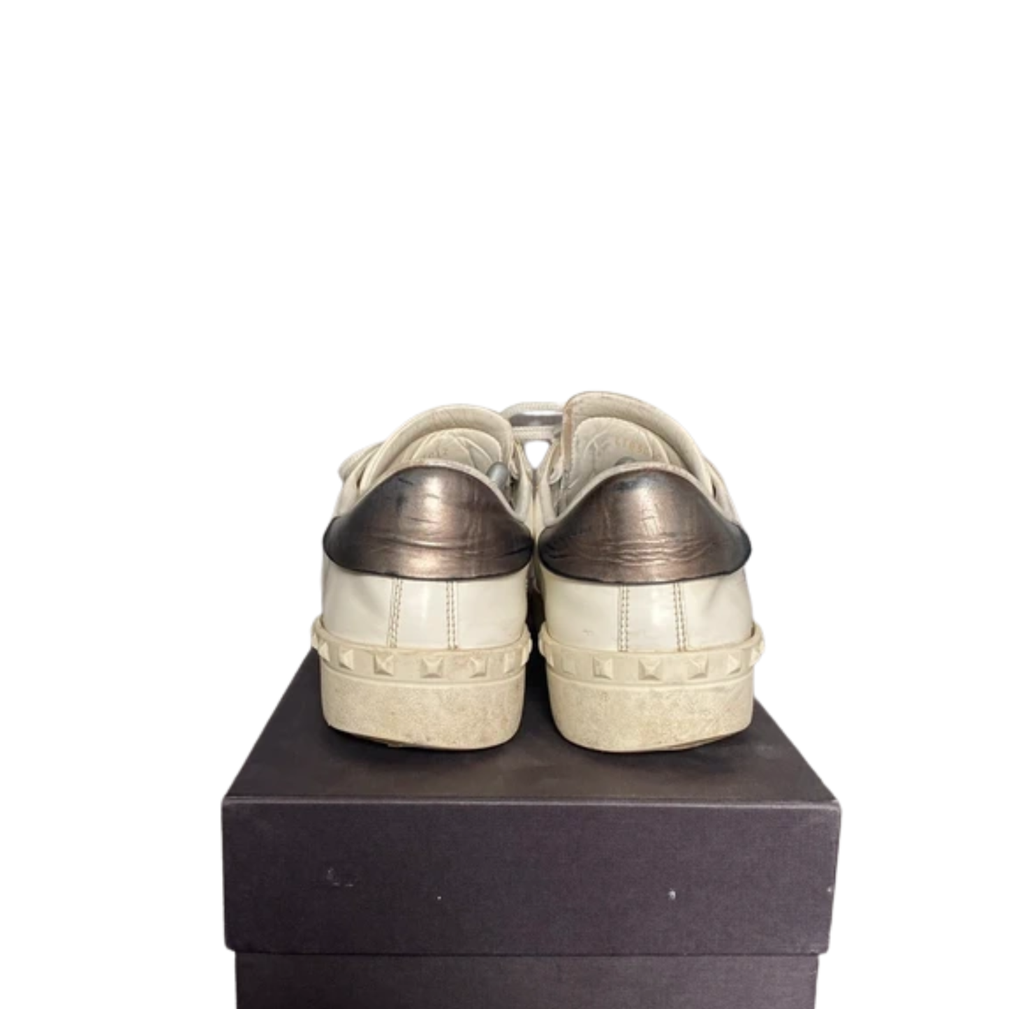 Valentino Garavani Open Sneakers (White Black)