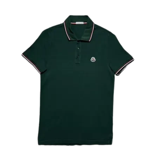 Moncler Maglia Polo Shirt (Green)