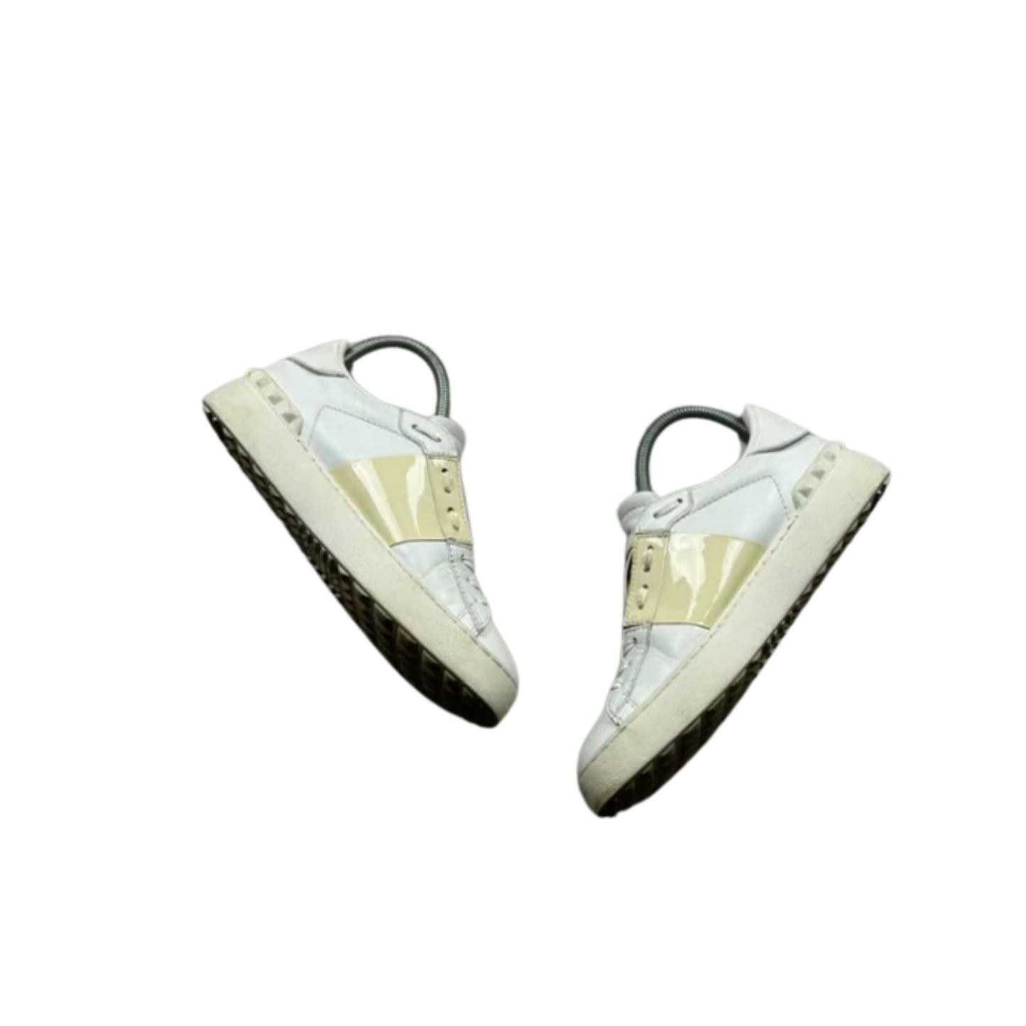 Valentino Open Sneakers (Yellow) (Womens)