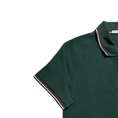 Moncler Maglia Polo Shirt (Green)