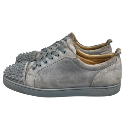 Christian Louboutin Louis Junior Spike Sneakers (Gray)