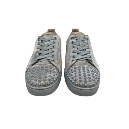 Christian Louboutin Louis Junior Spike Sneakers (Gray)
