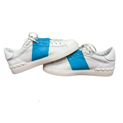 Valentino Open Sneakers (White Blue)