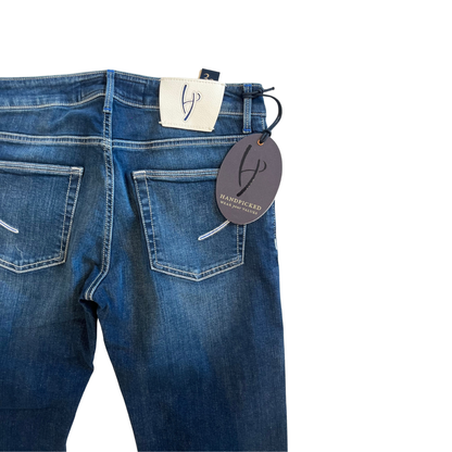 Handpicked Orvieto Slim Fit Jeans (Navy) (New)