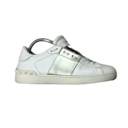 Valentino Open Sneakers (Silver) (Womens)
