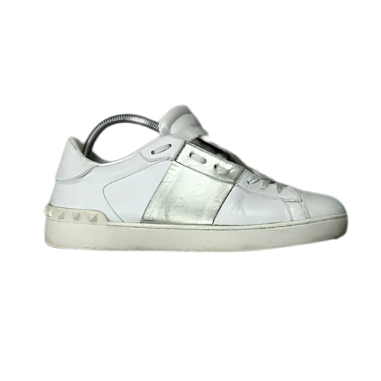 Valentino Open Sneakers (Silver) (Womens)