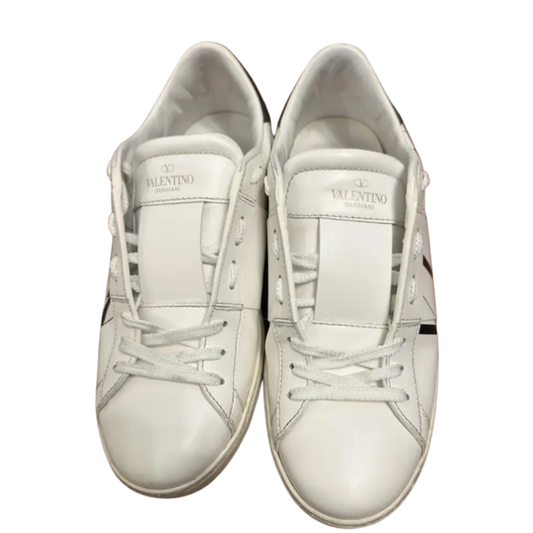 Valentino Garavani Open Sneakers (White Black)