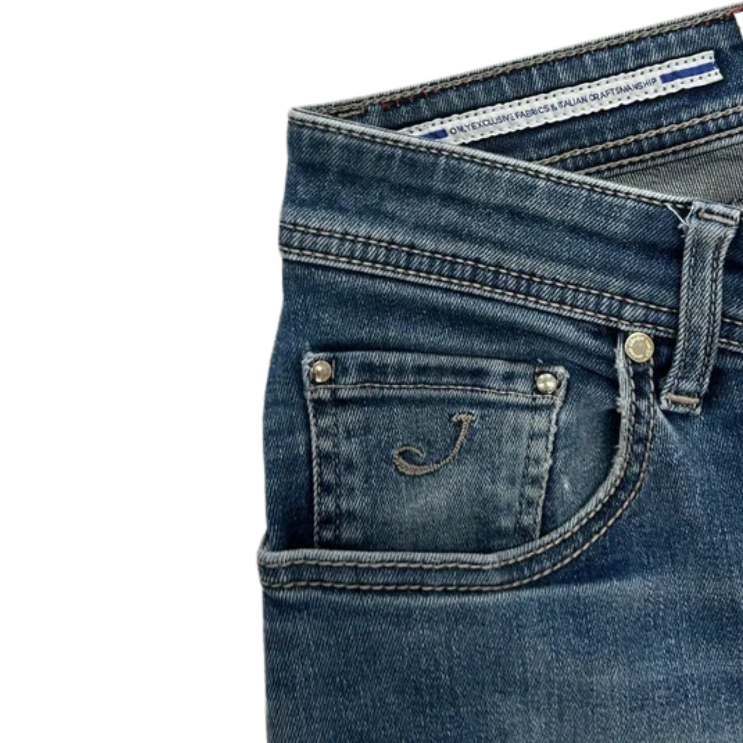 Jacob Cohën 622 Slim Fit Jeans (Navy)