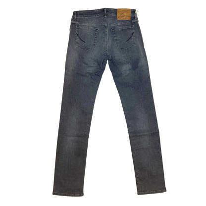 Handpicked Ravello Slim Fit Jeans (Dark Grey) (New)