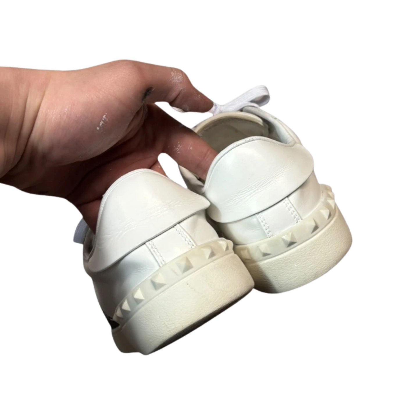 Valentino Garavani Open Sneakers (White Black)