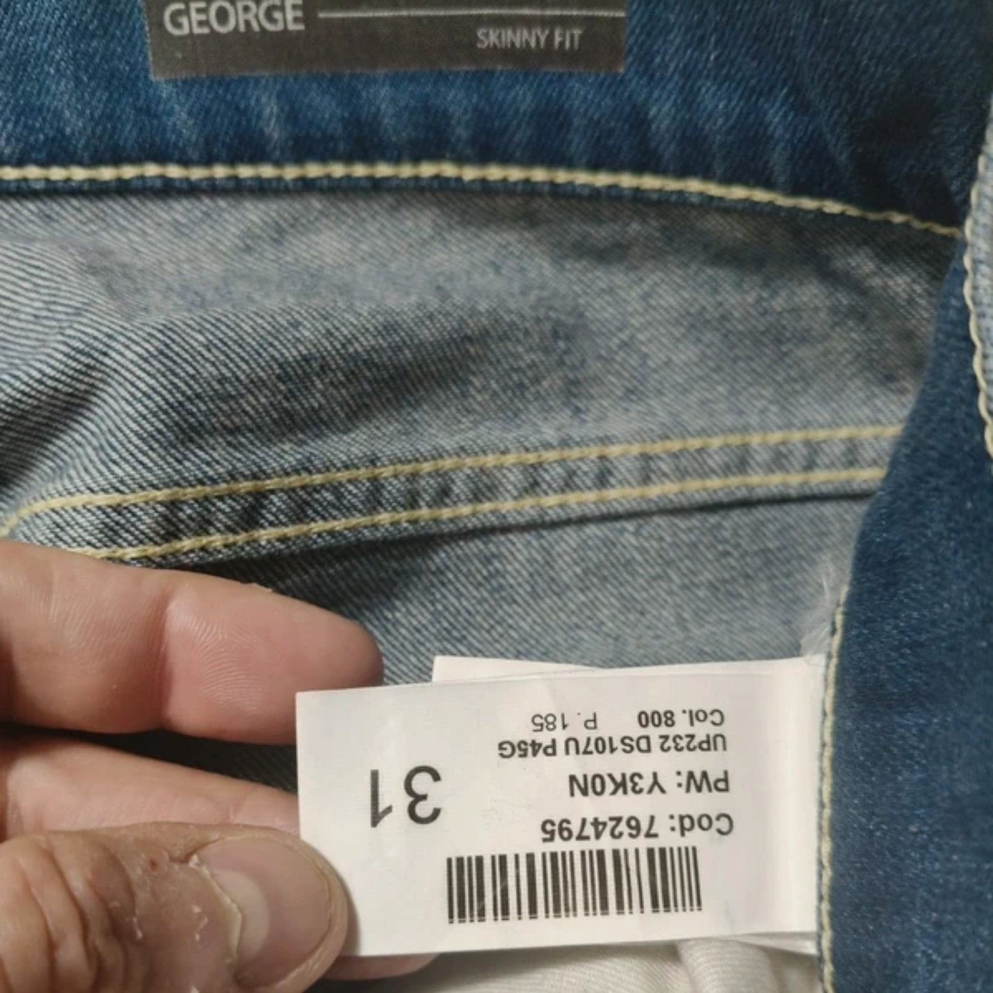 Dondup George Skinny Fit Jeans (Blue)