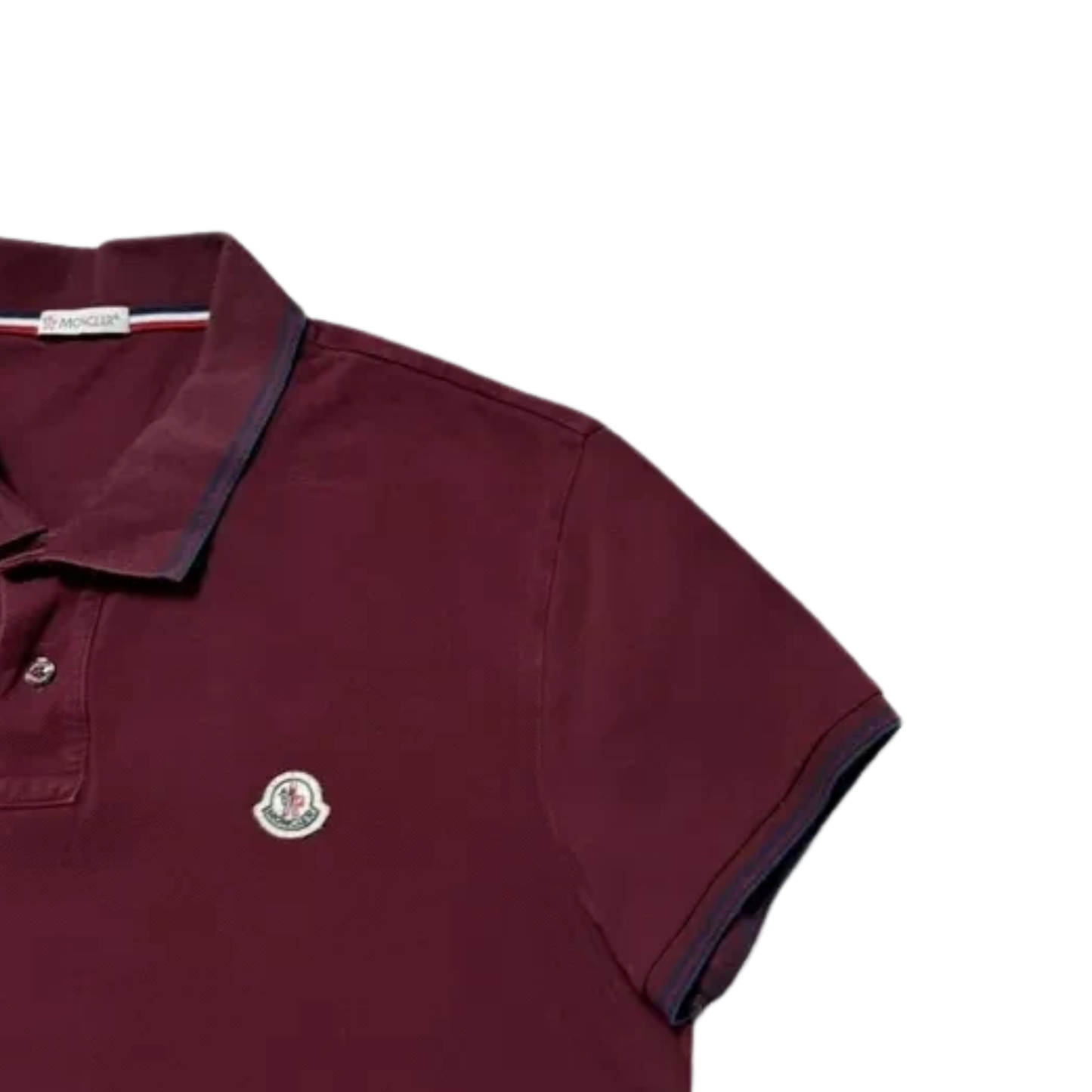 Moncler Maglia Polo Shirt (Burgundy)