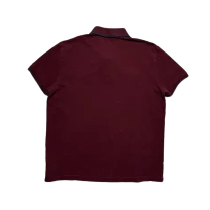Moncler Maglia Polo Shirt (Burgundy)