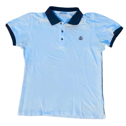 Moncler Maglia Polo Shirt (White)