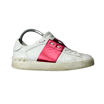 Valentino Open Sneakers (Red) (Womens)