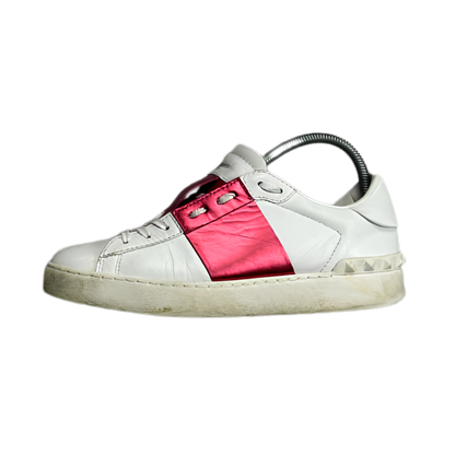 Valentino Open Sneakers (Red) (Womens)