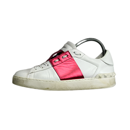 Valentino Open Sneakers (Red) (Womens)