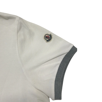 Moncler Maglia Polo Shirt (White)