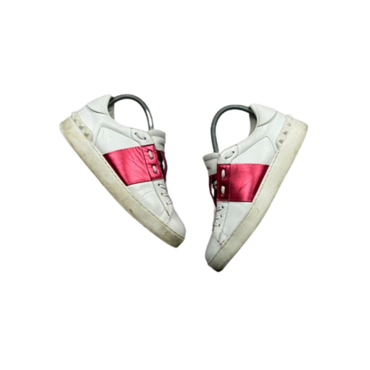 Valentino Open Sneakers (Red) (Womens)