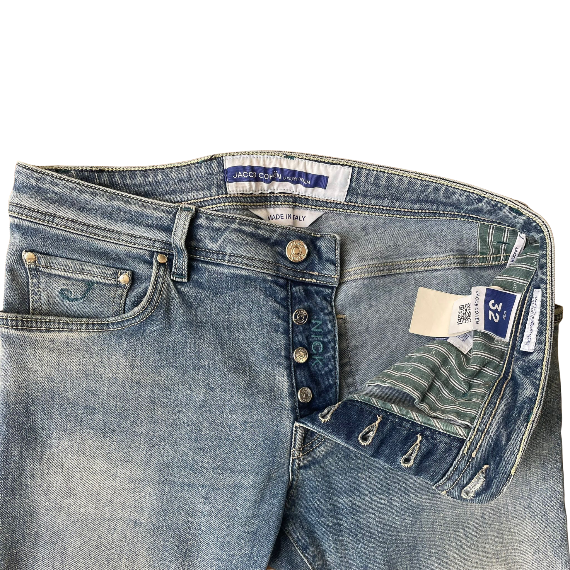 Jacob Cohën Nick Slim fit Jeans (Blue) – Store Enda