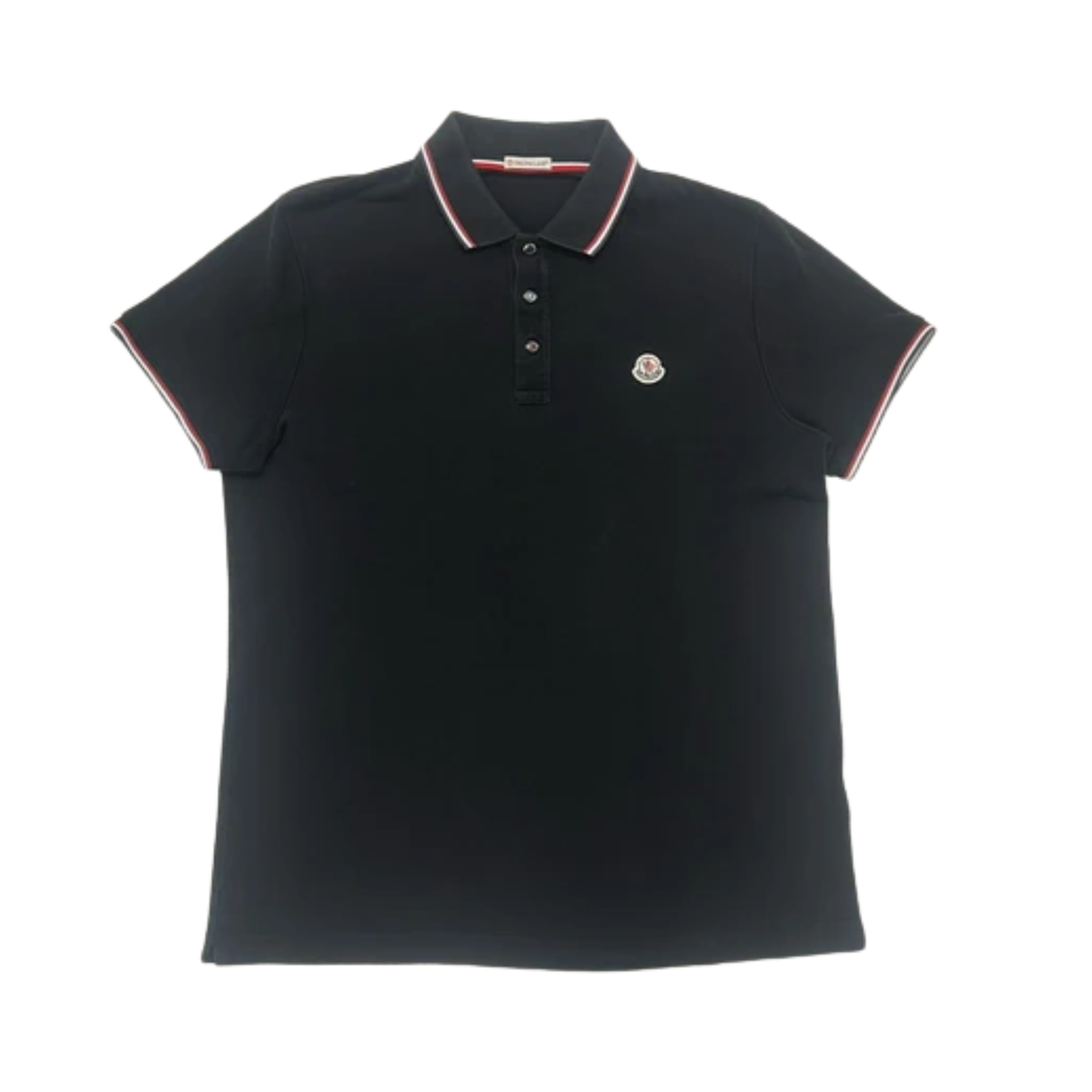 Moncler Maglia Polo Shirt (Black)