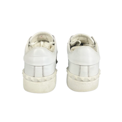 Valentino Garavani Open Sneakers (White Gold)