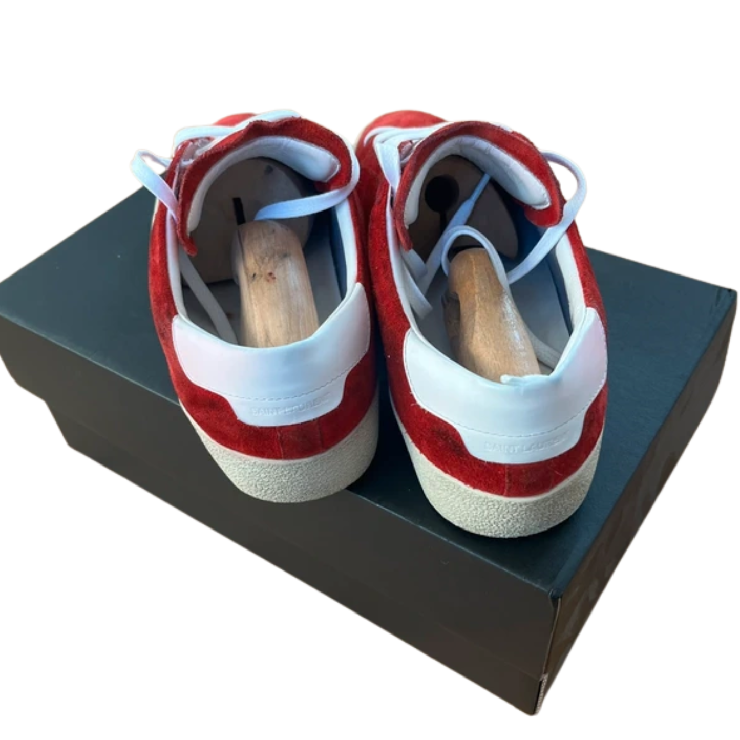 Saint Laurent SL 06 Sneakers (Red)