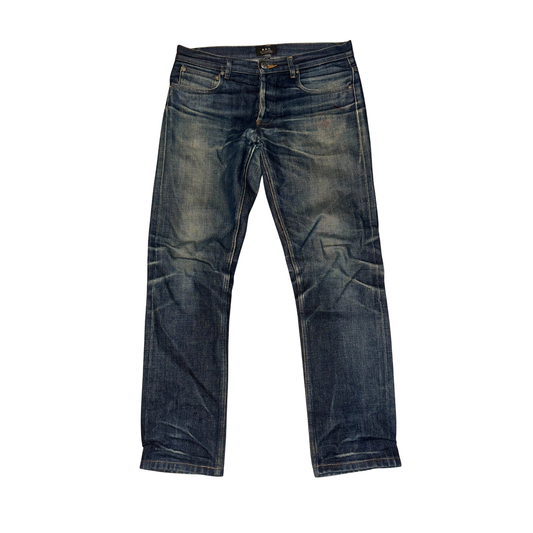 APC Petit Standard Dry Selvage Jeans (Navy)