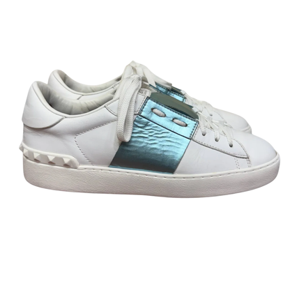 Valentino Open Sneakers (Turquoise) (Womens)