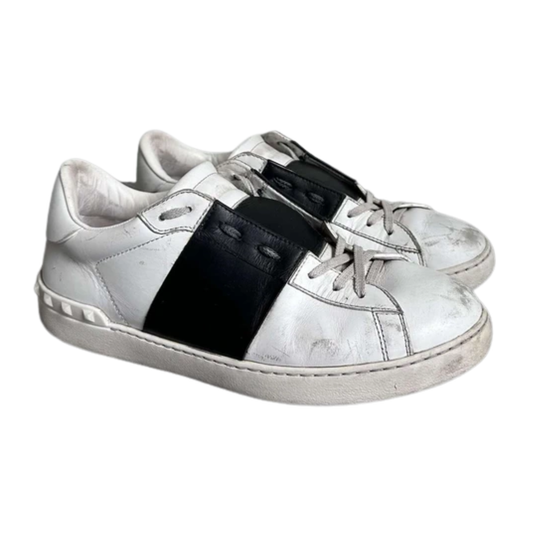 Valentino Garavani Open Sneakers (White Black)
