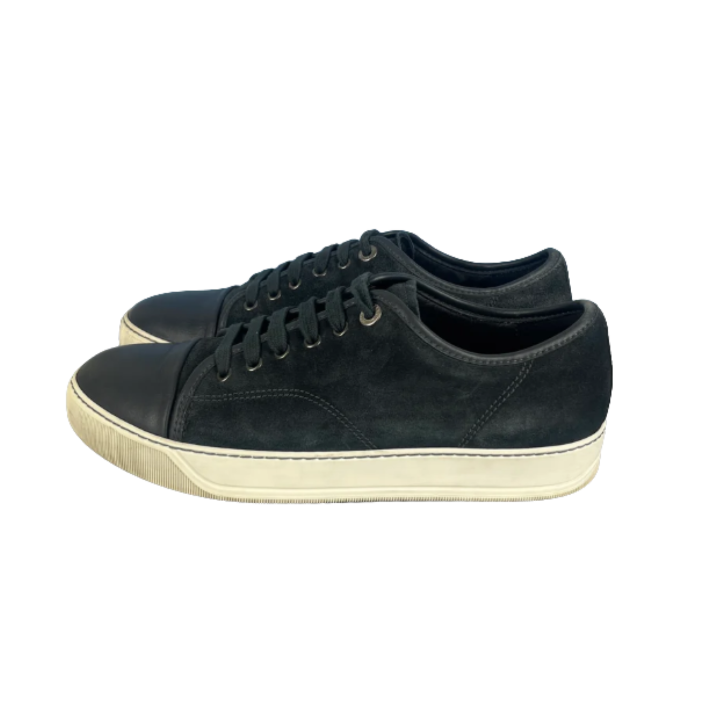 Lanvin Cap Toe Sneakers (Black)